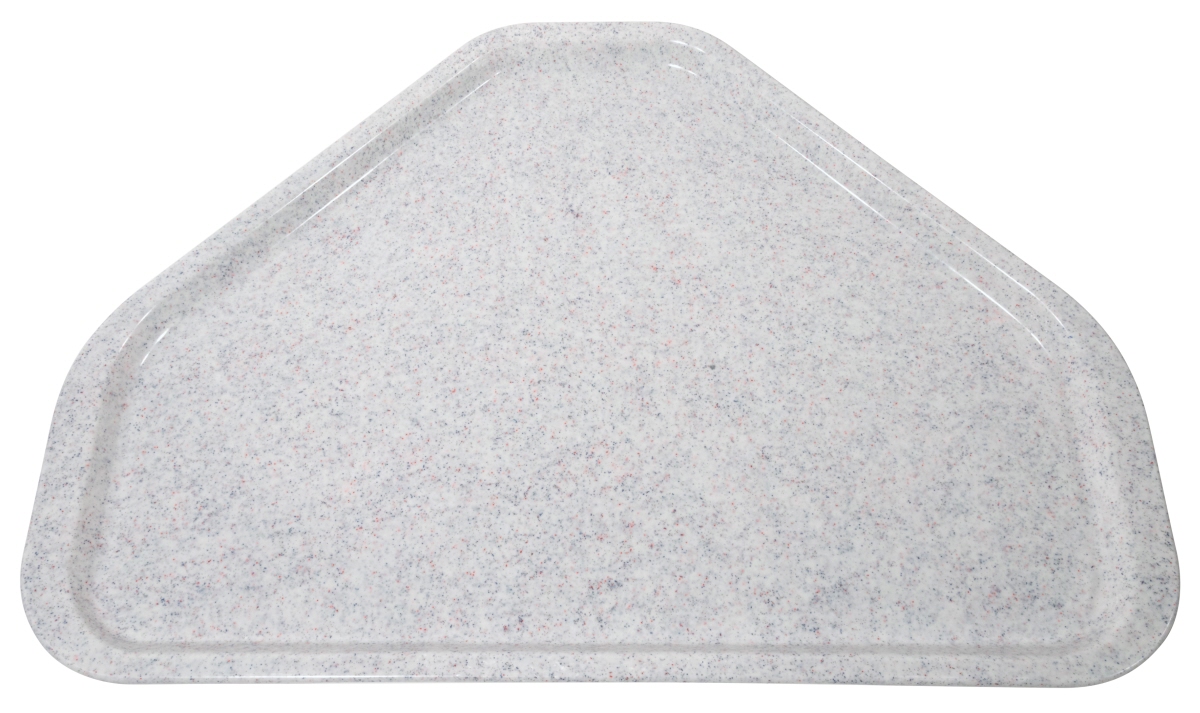 Contacto 5366/485 - Tablett Trapezform, granitgrau 34 x 48 cm, glasfaserverstärkt