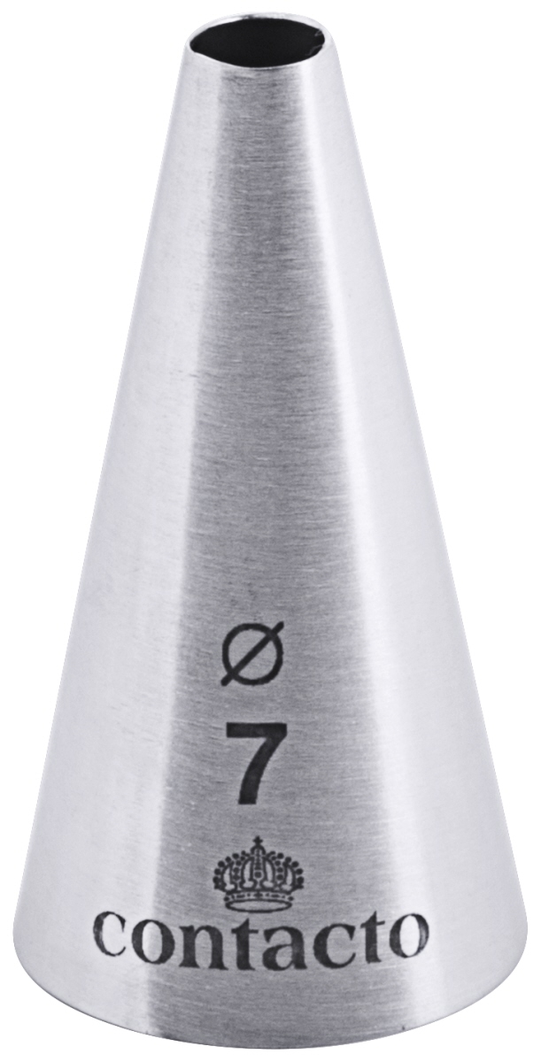 Contacto 710/007 - Lochtülle aus Edelstahl 7 mm