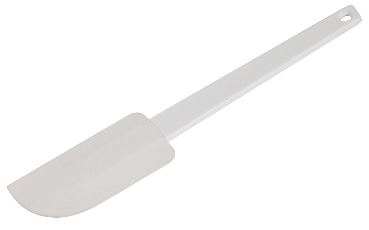 Teigschaber Kunststoff 14 cm, weiß - Contacto