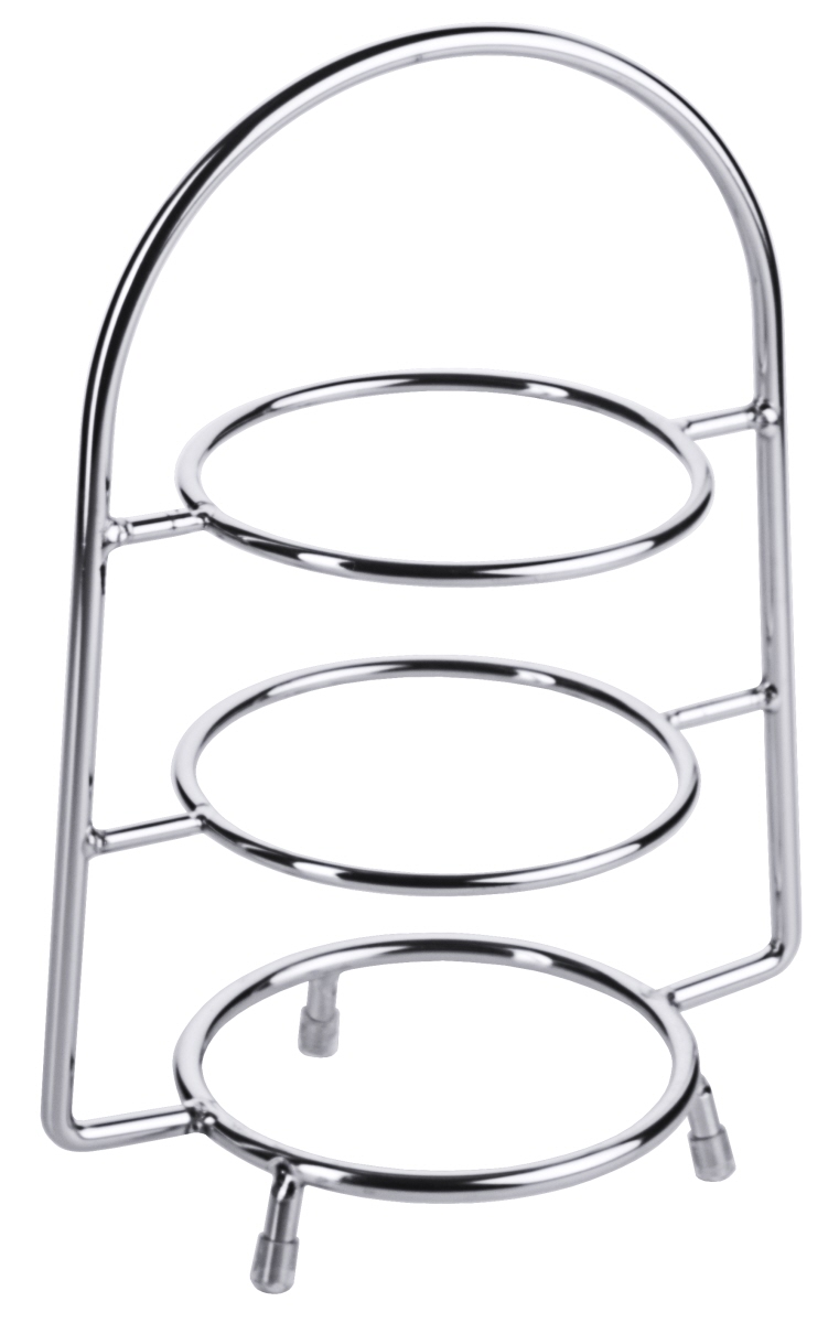 Contacto 3240/173 - Teller Etagere 3-stufig für Teller bis 18 cm Lieferung ohne Teller