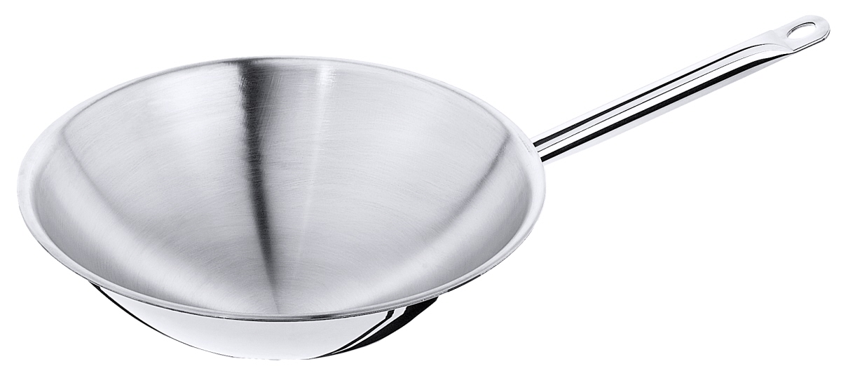 Contacto 524/360 - Wok Edelstahl mehrschichtig runder Boden