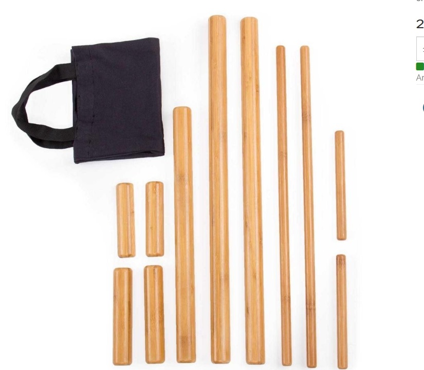 Bambus Massage Set