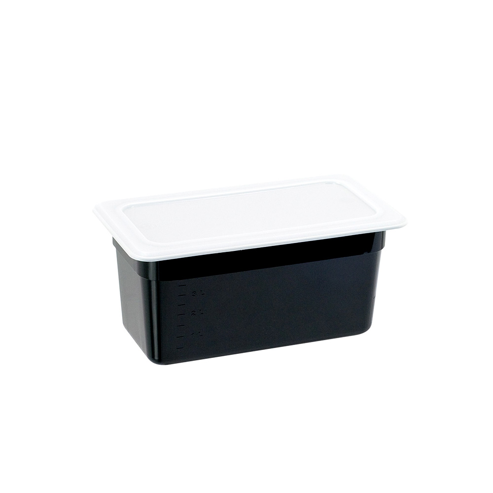 Gastronormbehälter Serie Buffet von Stalgast, schwarz, GN 1/3, H 150 mm