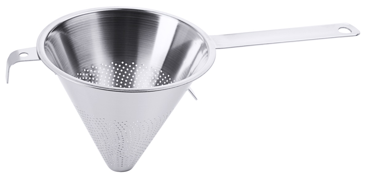 Contacto Spitzsieb mit Flachgriff 16 cm