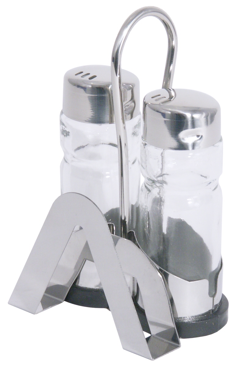 Menage Salz/Pfeffer mit Serviettenhalter - Contacto