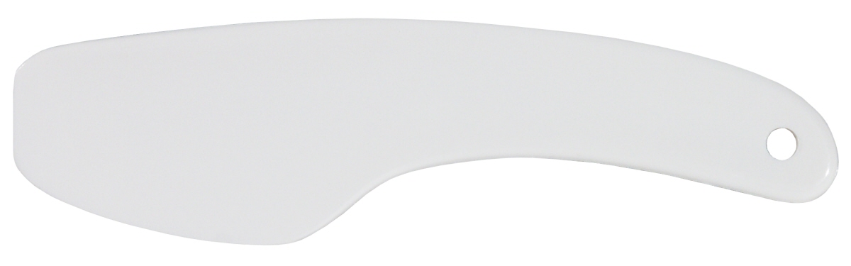 Teigspatel aus ABS 19 cm, weiß - Contacto