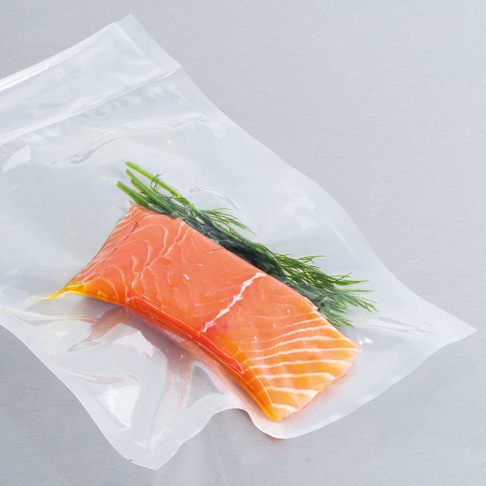 Vakuumbeutel glatt, temperaturbeständig bis 120 °C, 250x350 mm (BxT)