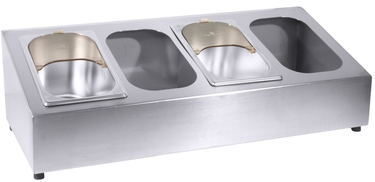 Contacto 7003/004 - Besteckkasten für 4 Einsätze für Bestecke GN 1/4 7002/001