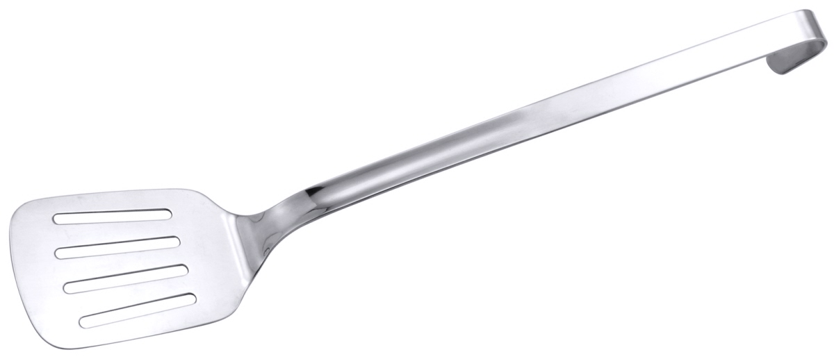 Bratenwender Edelstahl 38 cm, längs perforiert - Contacto