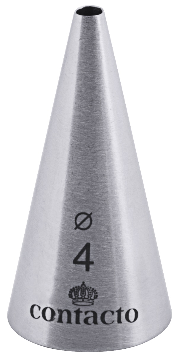 Contacto 710/004 - Lochtülle aus Edelstahl 4 mm