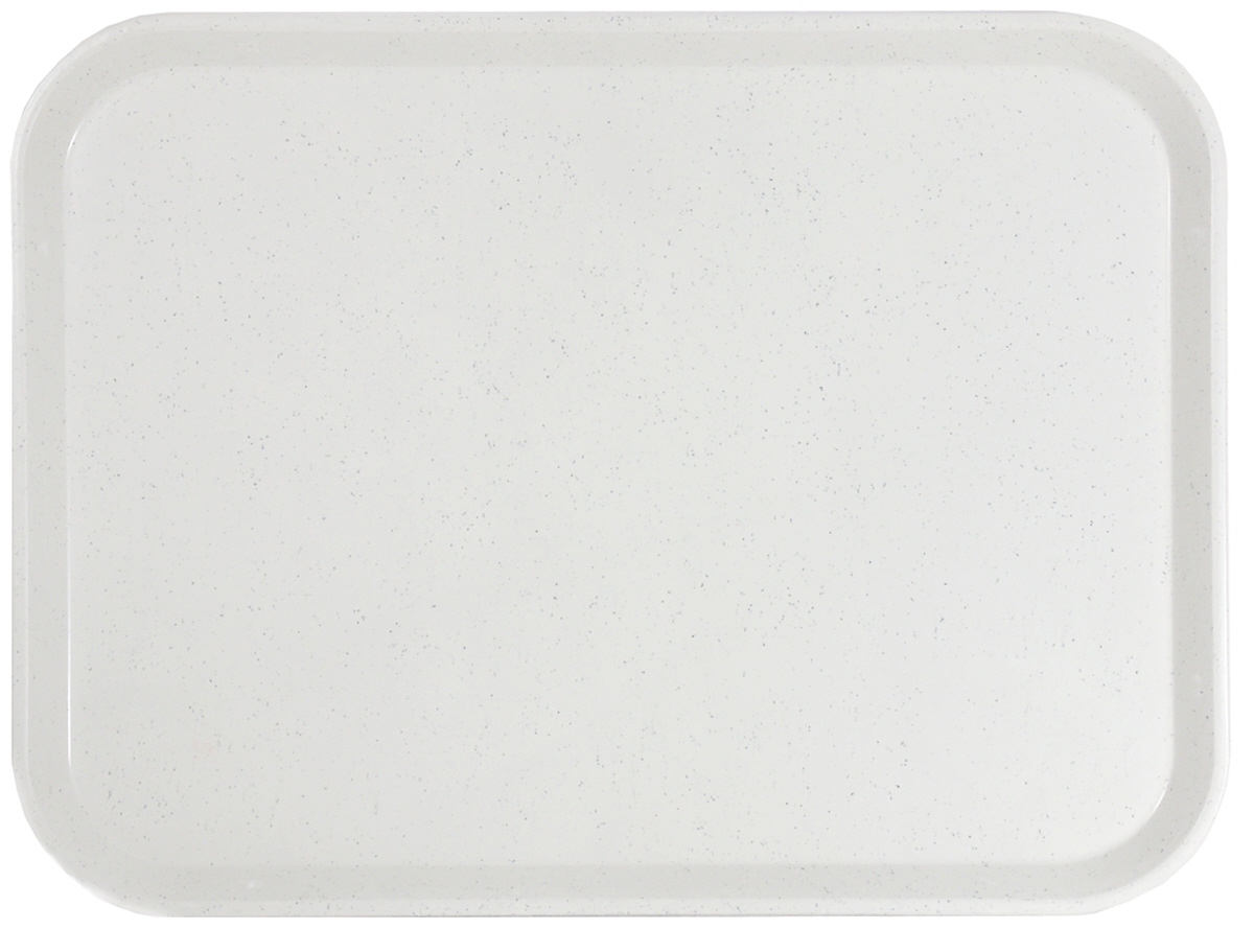 Contacto 5354/002 - Tablett Glasfaser, lichtgrau 46 cm x 36 cm
