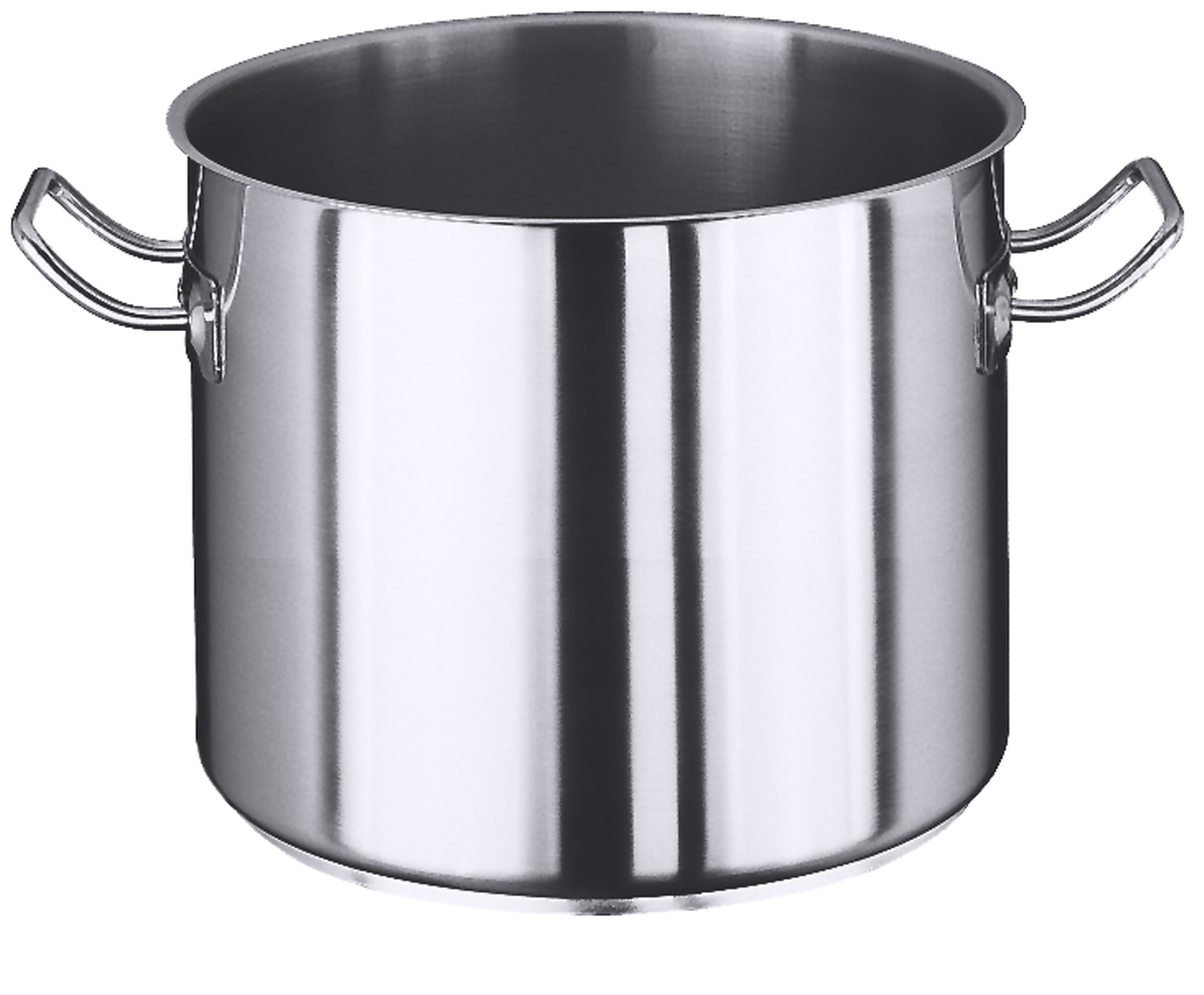 Edelstahl Kochtopf, mittelhoch 24 cm - Contacto