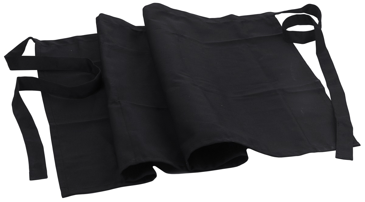 Contacto 6551/051 - Bistro-Schürze/Vorbinder 50 x 90 cm, schwarz