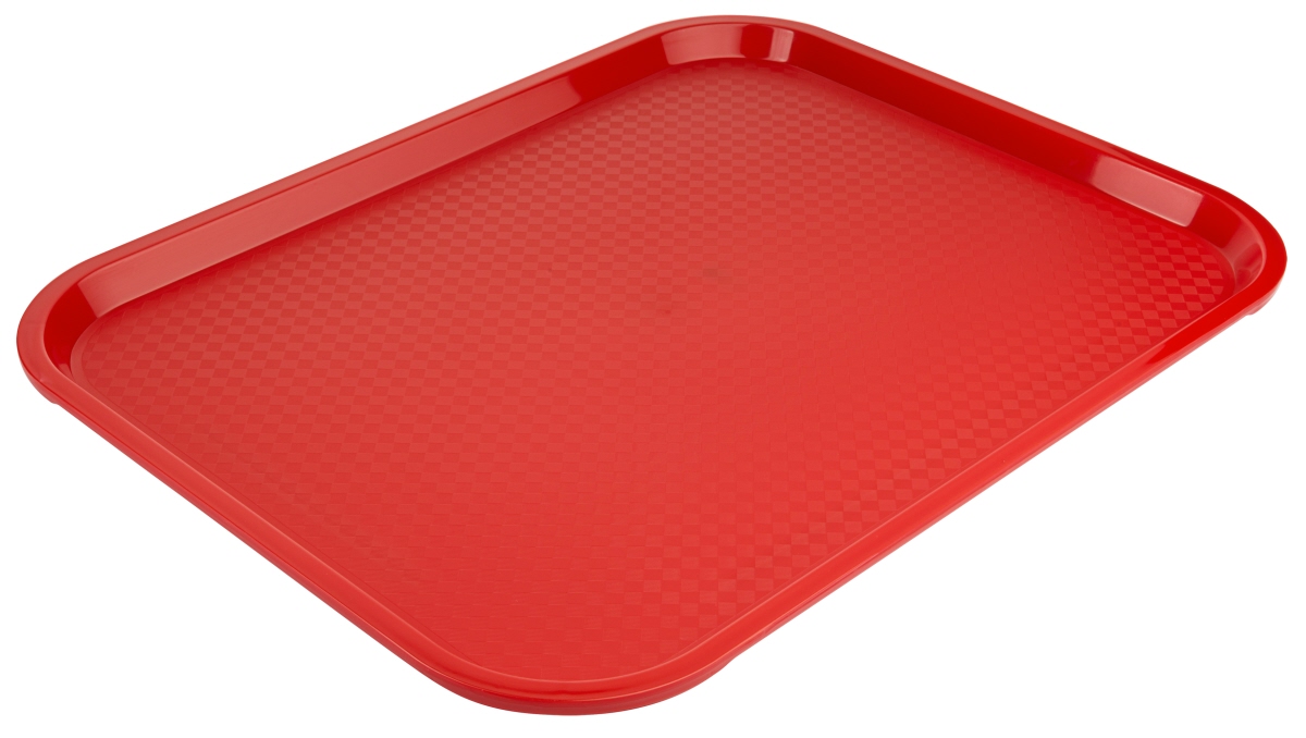 Contacto 5353/001 - Serviertablett rechteckig Polypropylen rot 45x35 cm