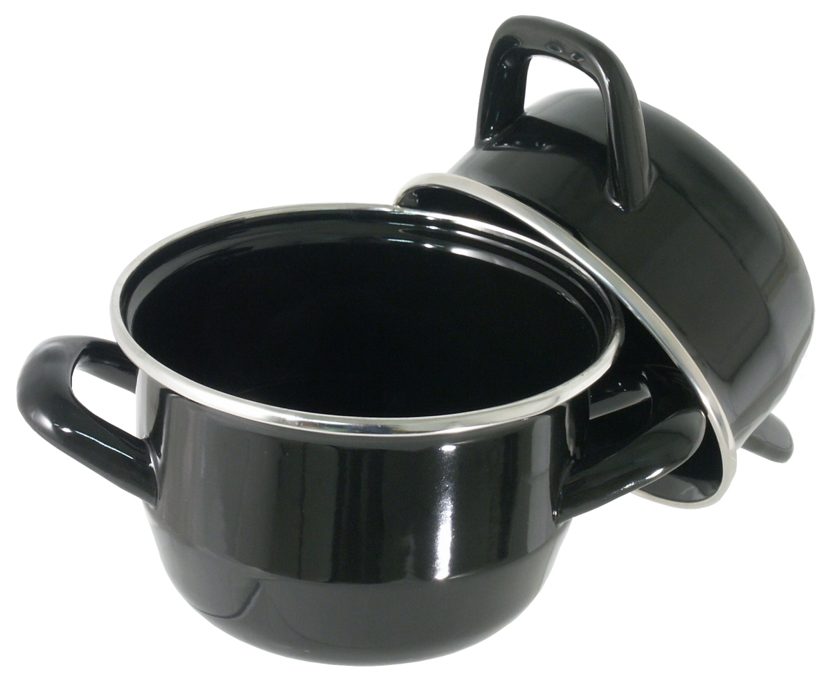 Contacto 488/120 - Muscheltopf 12 cm, emailliert