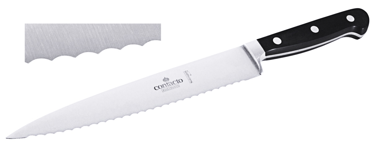 Contacto 3618/210 - Schinkenmesser mit Wellenschliff 21 cm