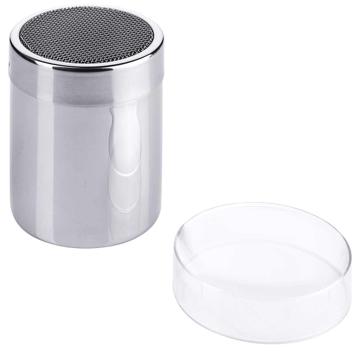 Edelstahl Netzstreuer mit Deckel 0,3 l - Contacto