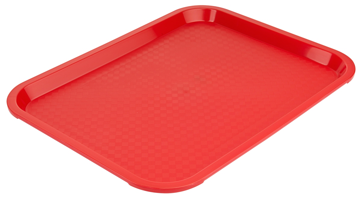Contacto 5353/351 - Serviertablett rechteckig Polypropylen rot, 35 x 27 cm