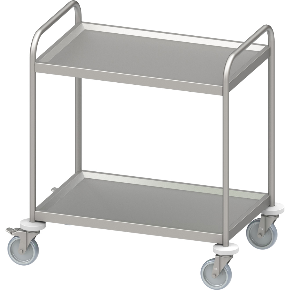 Stalgast Servierwagen "PRO" mit zwei Böden, 1000x500 mm, verschweißt