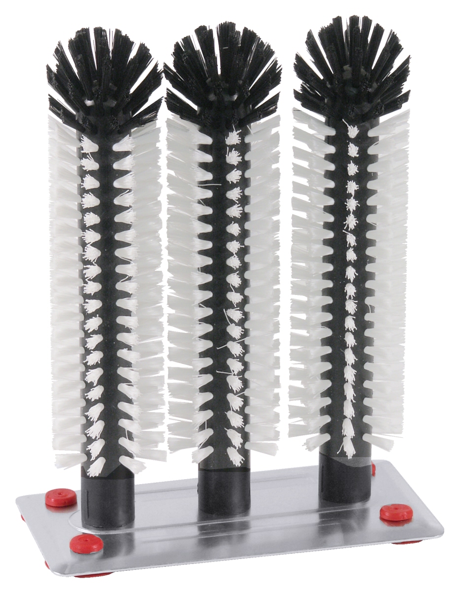 Contacto 5890/325 - Gläserspülbürste 24 cm Kölsch auf Platte aus Aluminium