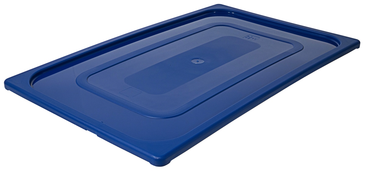 Contacto 5525/113 - GN-Deckel 1/1, blau aus Polypropylen für Serie 5511