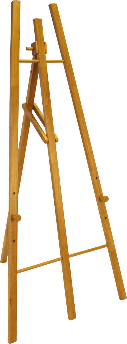 Contacto 7691/163 - Staffelei, 165 cm, teakfarben