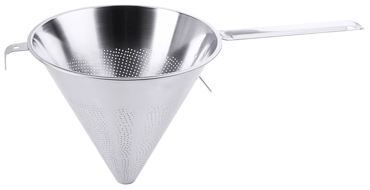 Contacto Spitzsieb mit Flachgriff 25 cm
