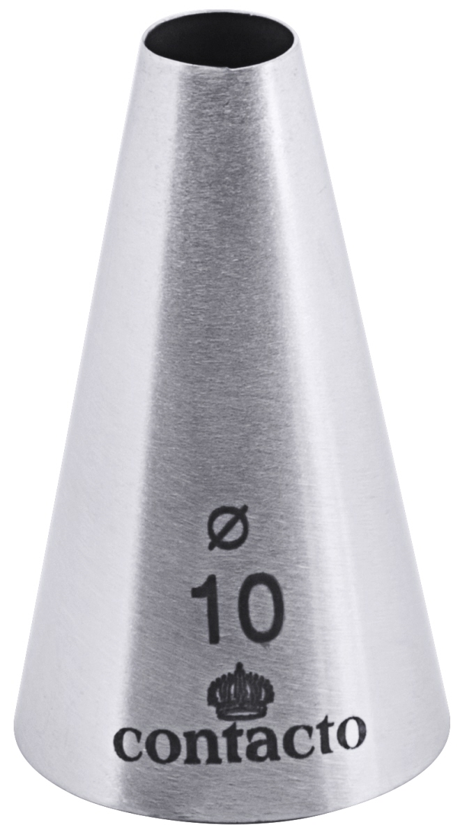 Contacto 710/010 - Lochtülle aus Edelstahl 10 mm