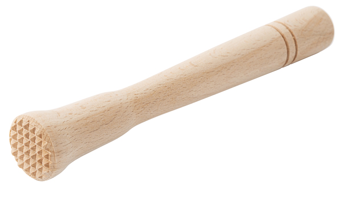 Caipirinha-Stößel aus Holz, gezahnt 22 cm - Contacto