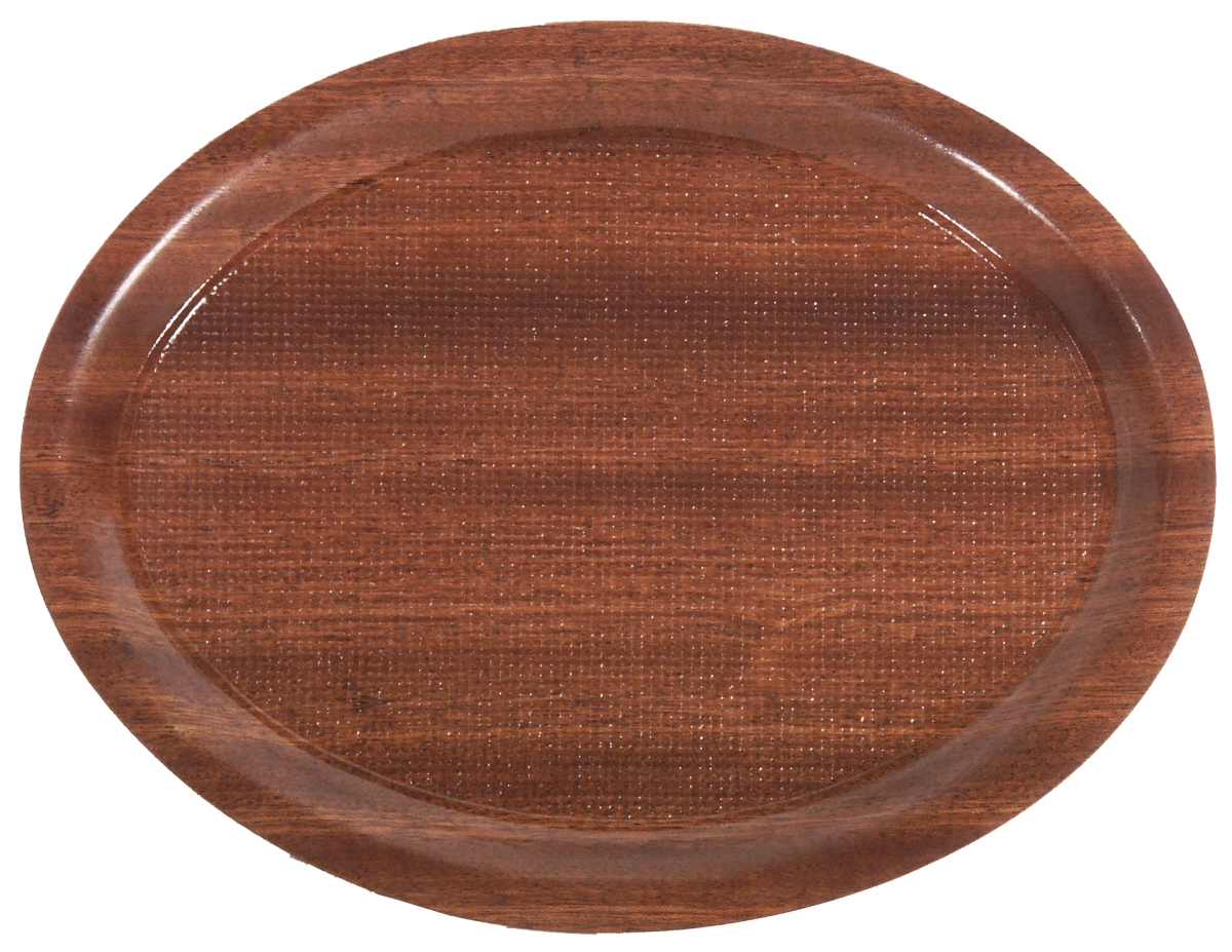 Contacto 3503/260 - Melamin Tablett Serviertablett oval rutschfest 26x20 cm