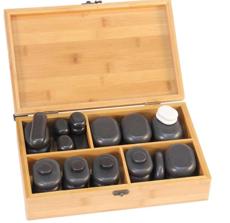 Hot Stone Set, 40 Stck