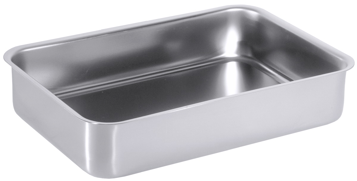 Edelstahl Schale rechteckig, 3 l - Contacto