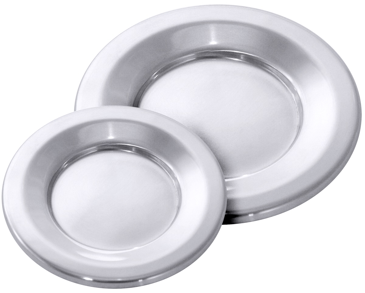 Edelstahl Untersetzer 12 cm hochglänzend - Contacto