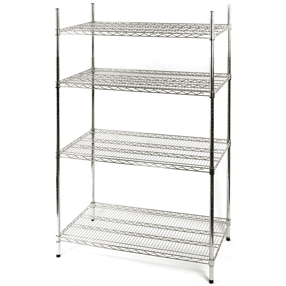 Stalgast Lagerregal aus Chromstahl 1525x455x1800 mm (BxTxH)