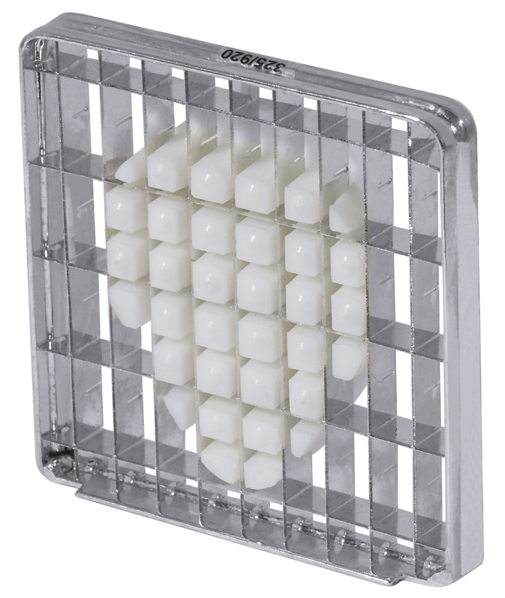Schneideinsatz 10 x 20 mm mit Drücker für Contacto Pommes Schneider