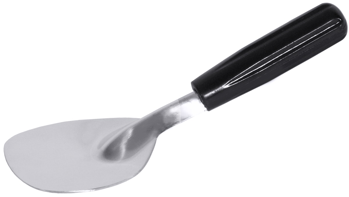 Eisspatel Edelstahl mit Kunststoff-Griff 23 cm - Contacto