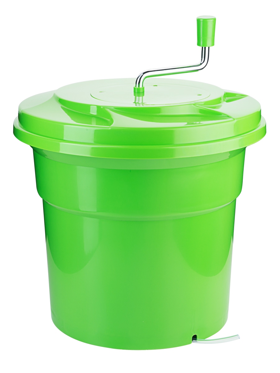 Salatschleuder 20 l, grün - Contacto