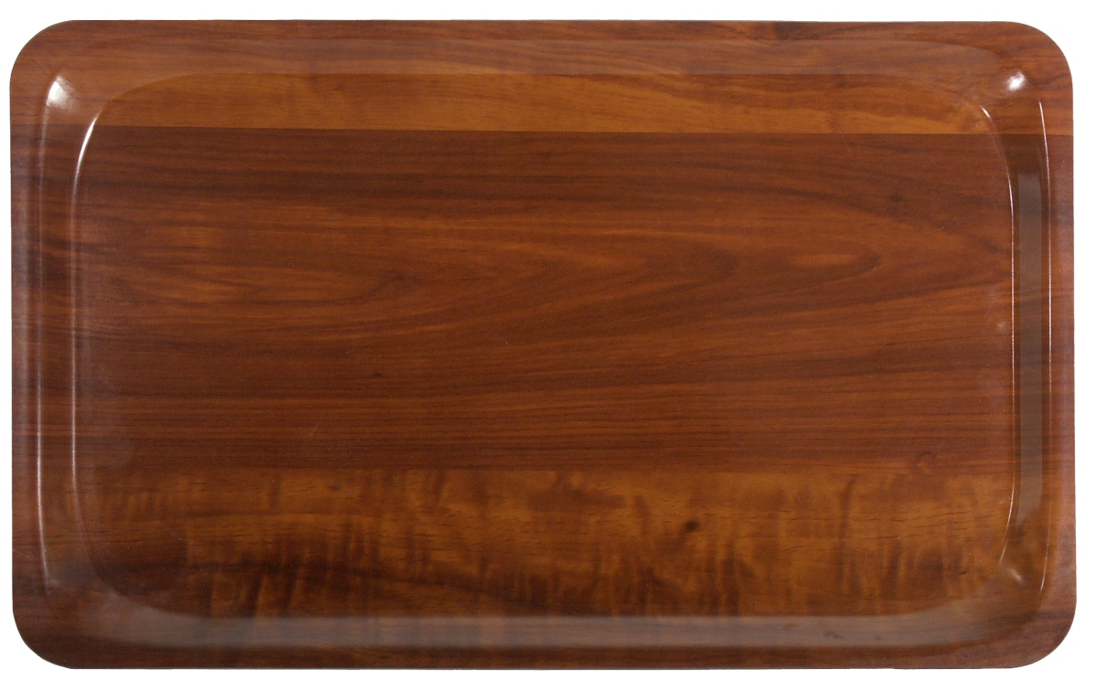 Contacto 3311/530 - Tablett, GN 1/1,Nussbaum Dekor 53 x 32,5 cm