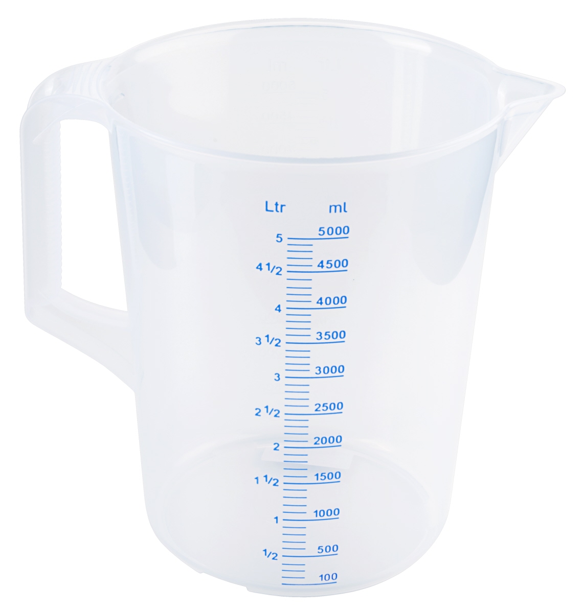 Contacto 3078/500 - Messbecher 5 l, Polypropylen