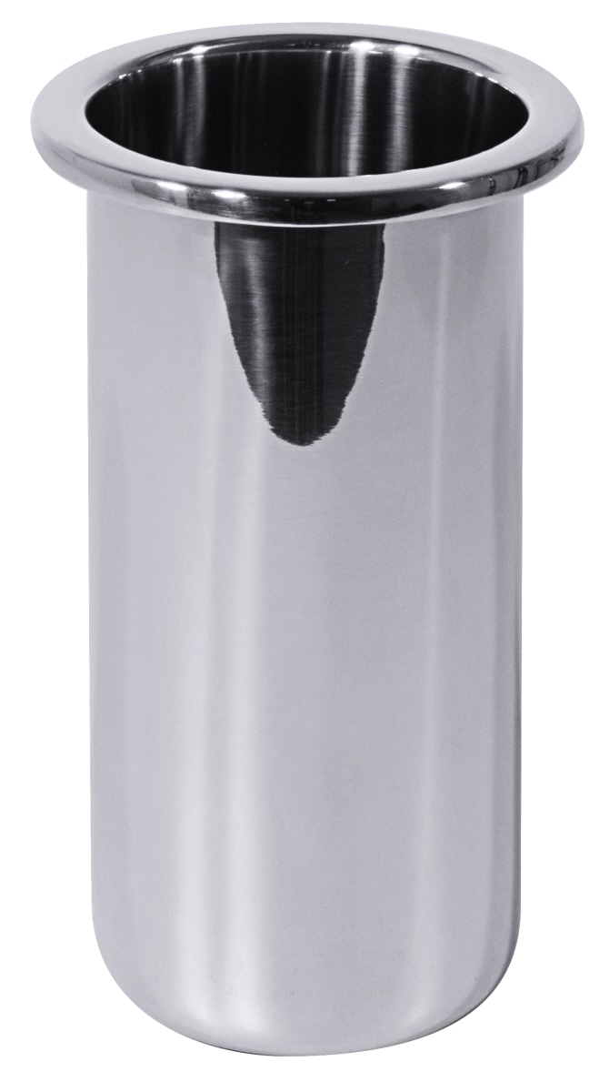 Contacto 2320/150 - Besteckköcher 150 mm hoch Außendurchmesser 68 mm aus 1,2 mm Edelstahl 18/10