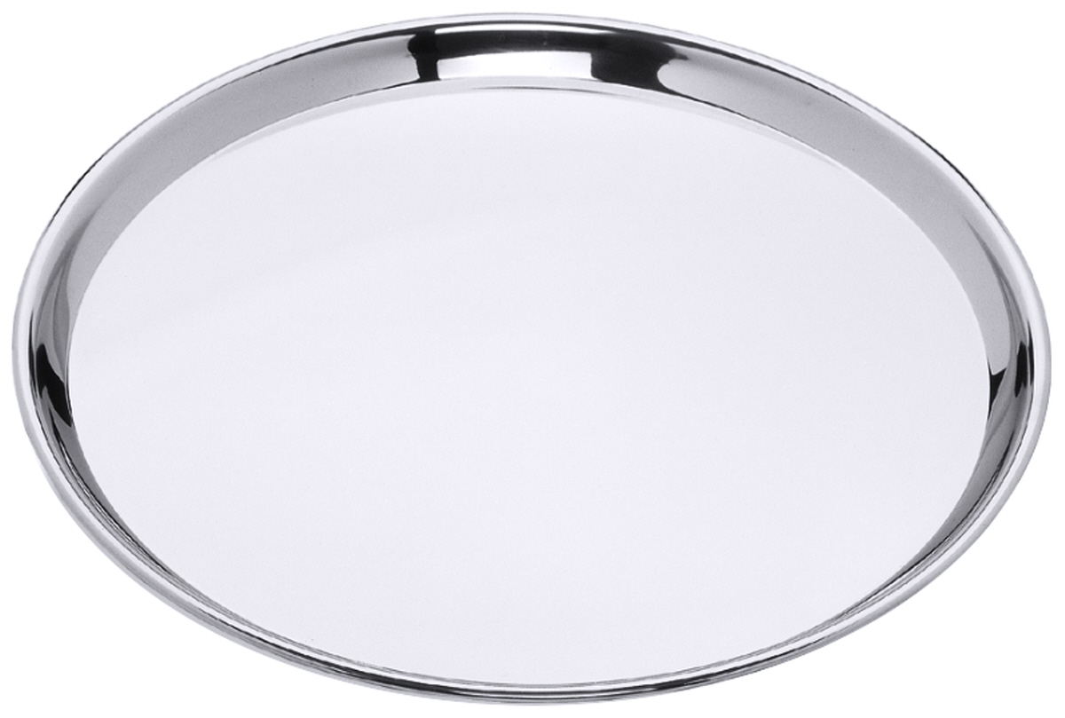 Contacto 52/410 - Tablett rund 41 cm mit gebördeltem Rand