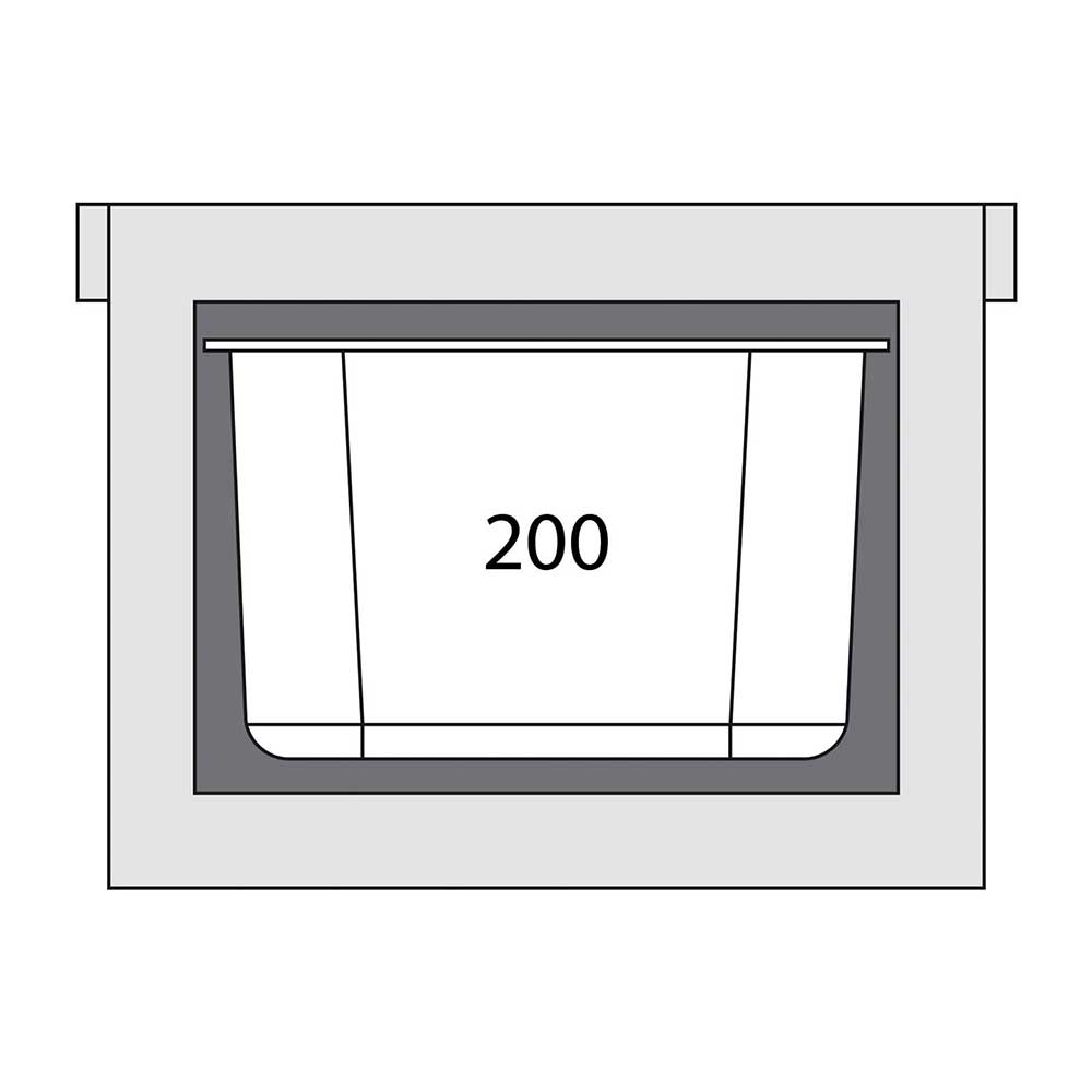 Thermobox Toplader GN 1/1 (200 mm)