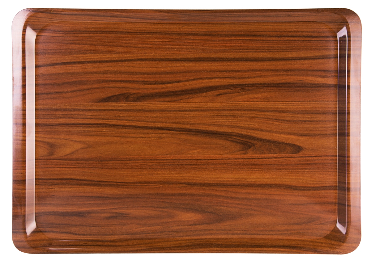 Contacto 3401/610 - Tablett 61 x 43 cm Dekor: Nussbaum