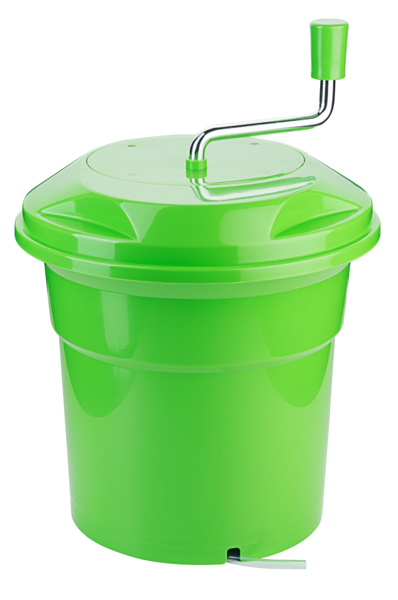 Salatschleuder 10 l, grün - Contacto
