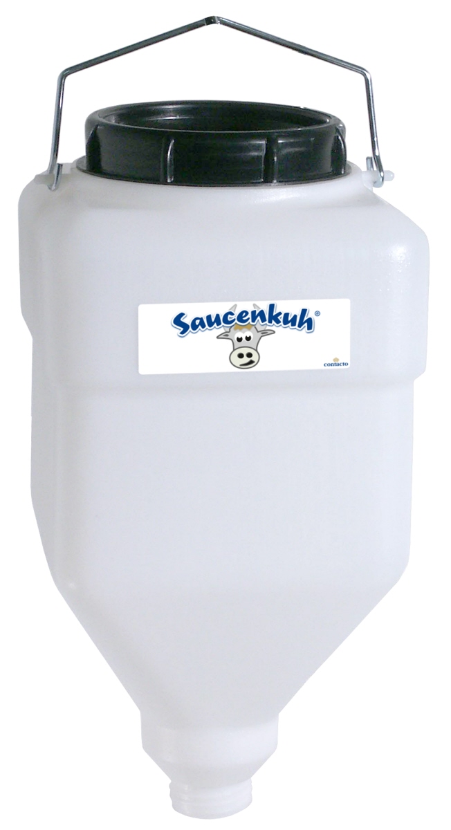 Ersatz-Nachfüllbehälter 5,5 l zu Dispensersystem Saucenkuh® - Contacto