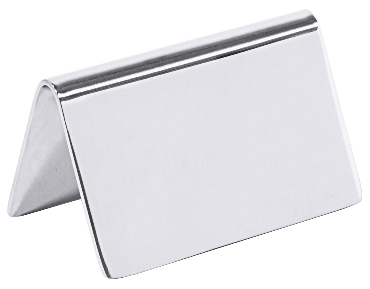 Contacto Aufsteller, hochglänzend 65 x 40 mm neutral ohne Aufdruck