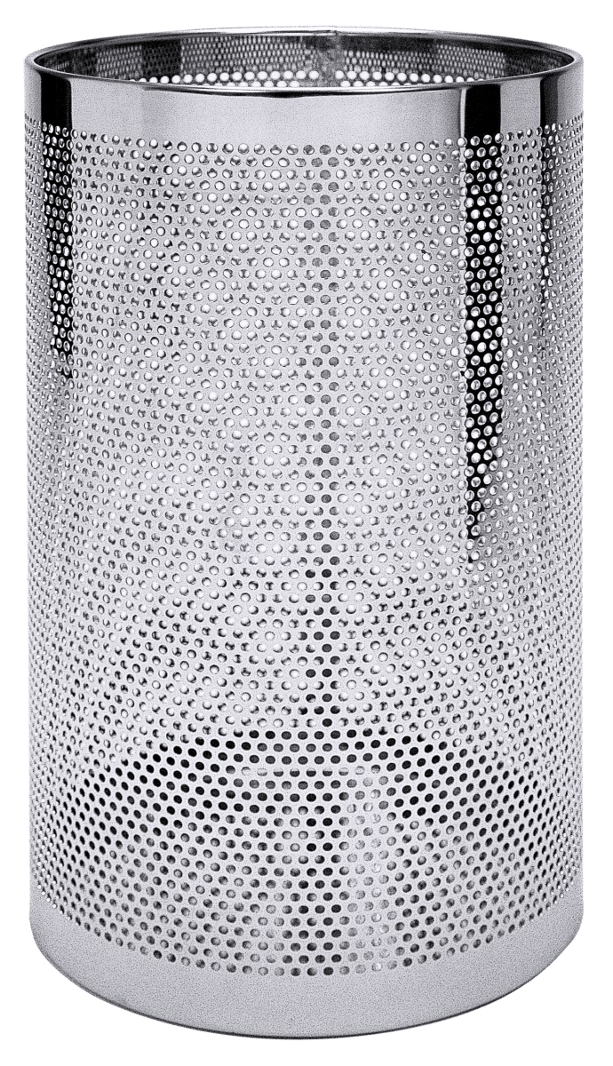 Contacto 1611/300 - Papierkorb Schirmständer perforiert 55 cm Höhe