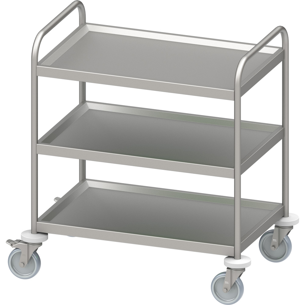 Stalgast Servierwagen "PRO" mit drei Böden, 1000x500 mm, verschweißt