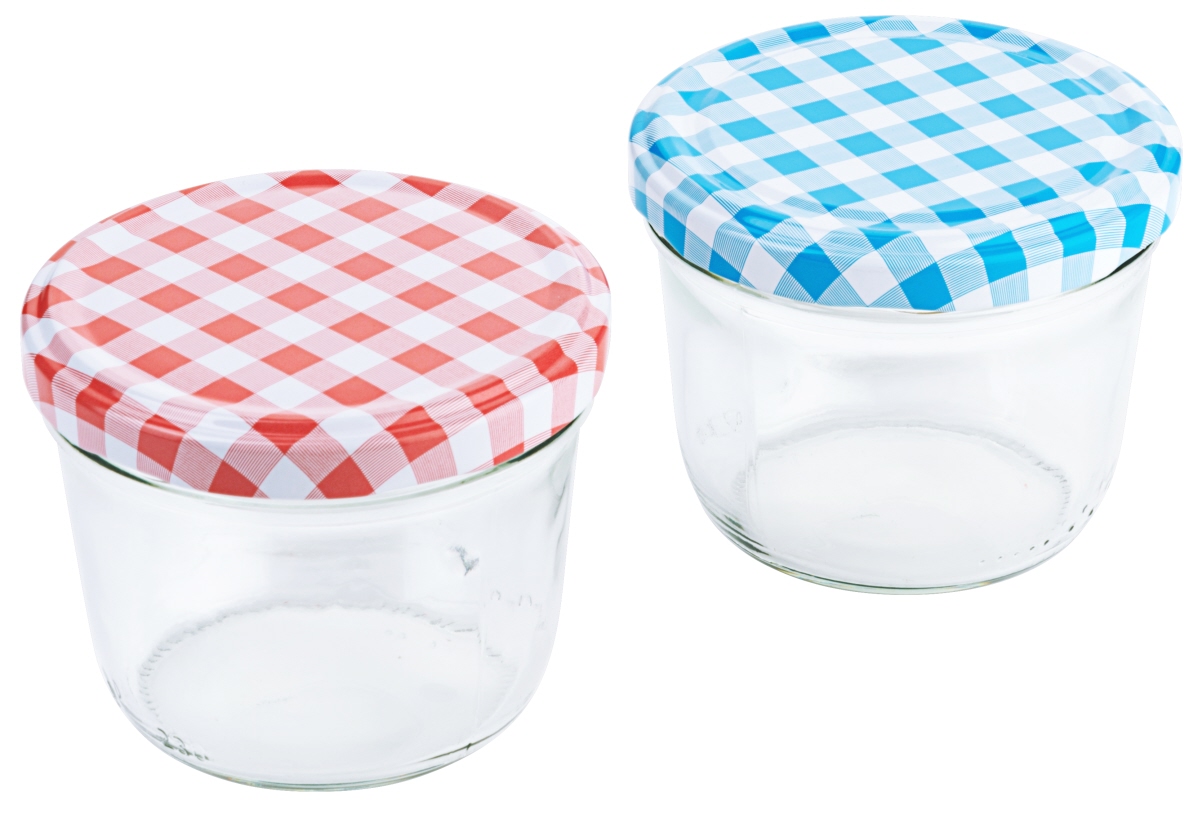 Contacto 2705/230 - Einkochglas Einweckgläser Weckglas 230 ml Deckel 6-er Set
