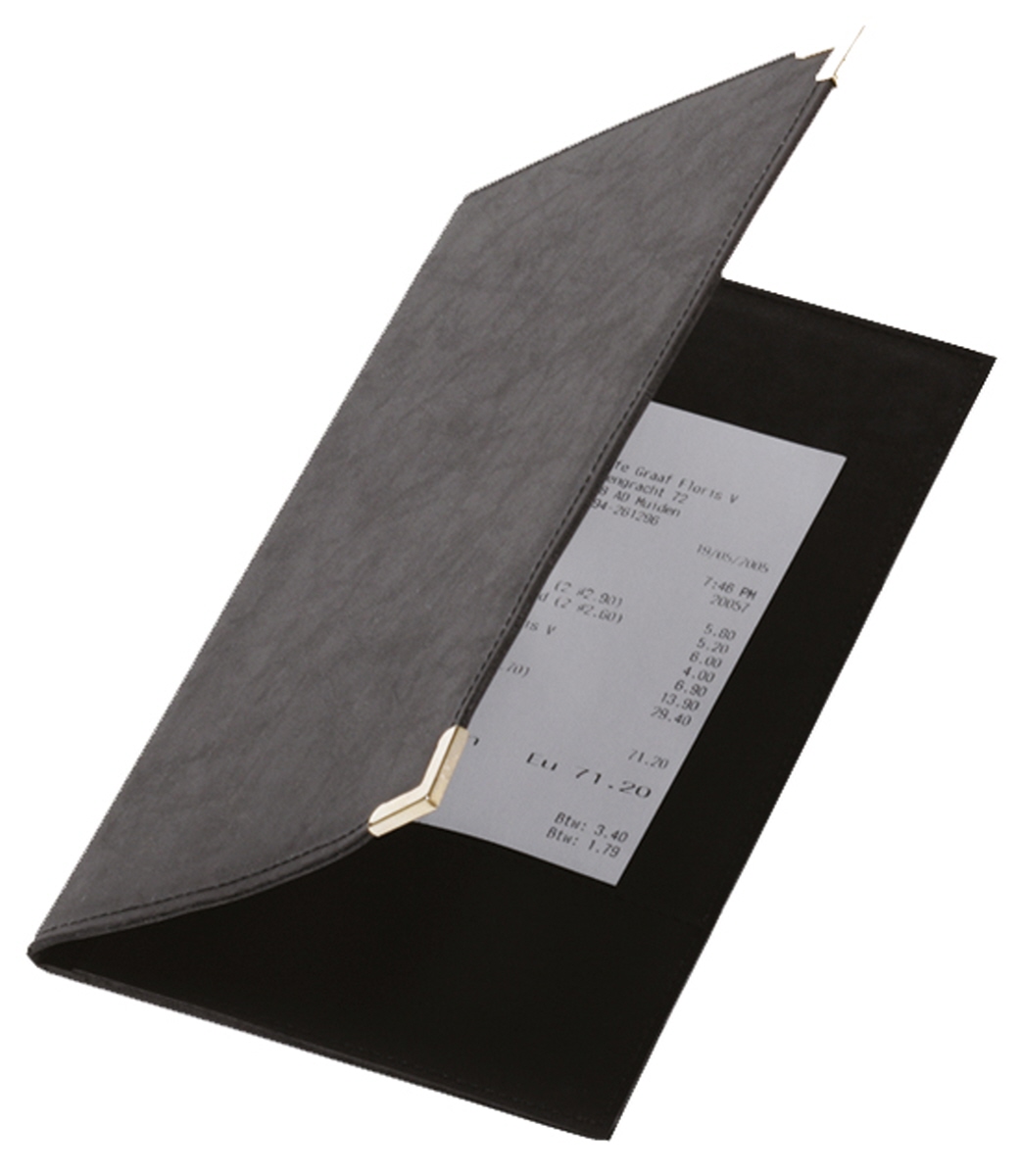 Contacto 5834/233 - Rechnungsmappe 23 x 13 cm mit Stahlecken